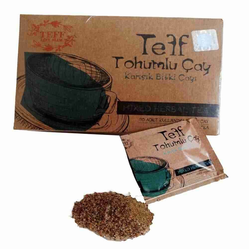 شاي تيف التركي للتنحيف – 30 كيس شاي (5 جم) لدعم الشبع والطاقة طوال اليوم