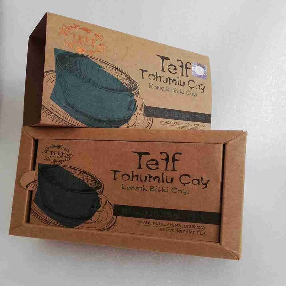 شاي تيف التركي للتنحيف – 30 كيس شاي (5 جم) لدعم الشبع والطاقة طوال اليوم