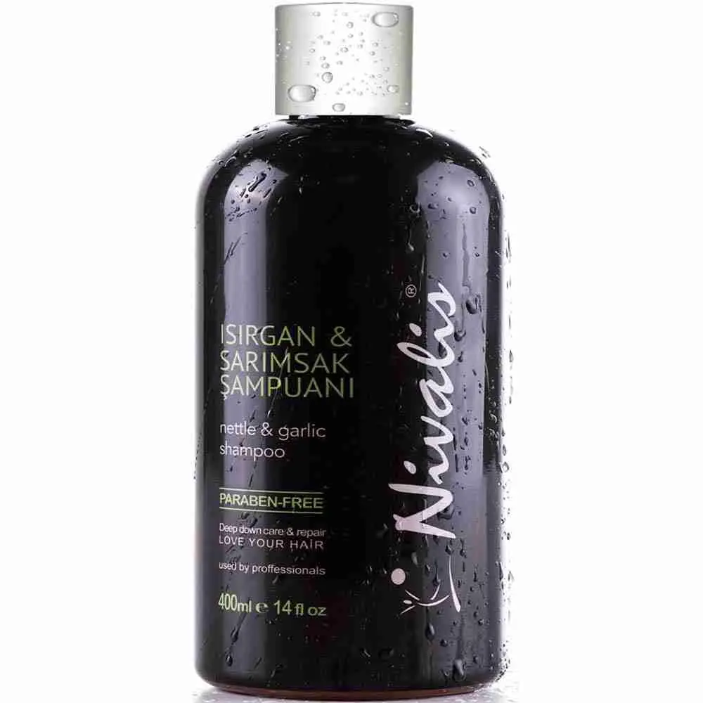 شامبو القراص والثوم ضد التساقط – بدون بارافين – 400 مل | قوة طبيعية لكثافة ونمو الشعر