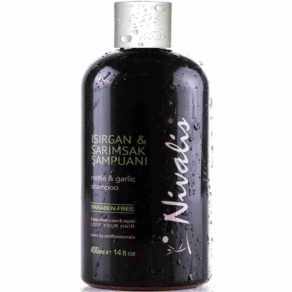 شامبو القراص والثوم ضد التساقط – بدون بارافين – 400 مل | قوة طبيعية لكثافة ونمو الشعر