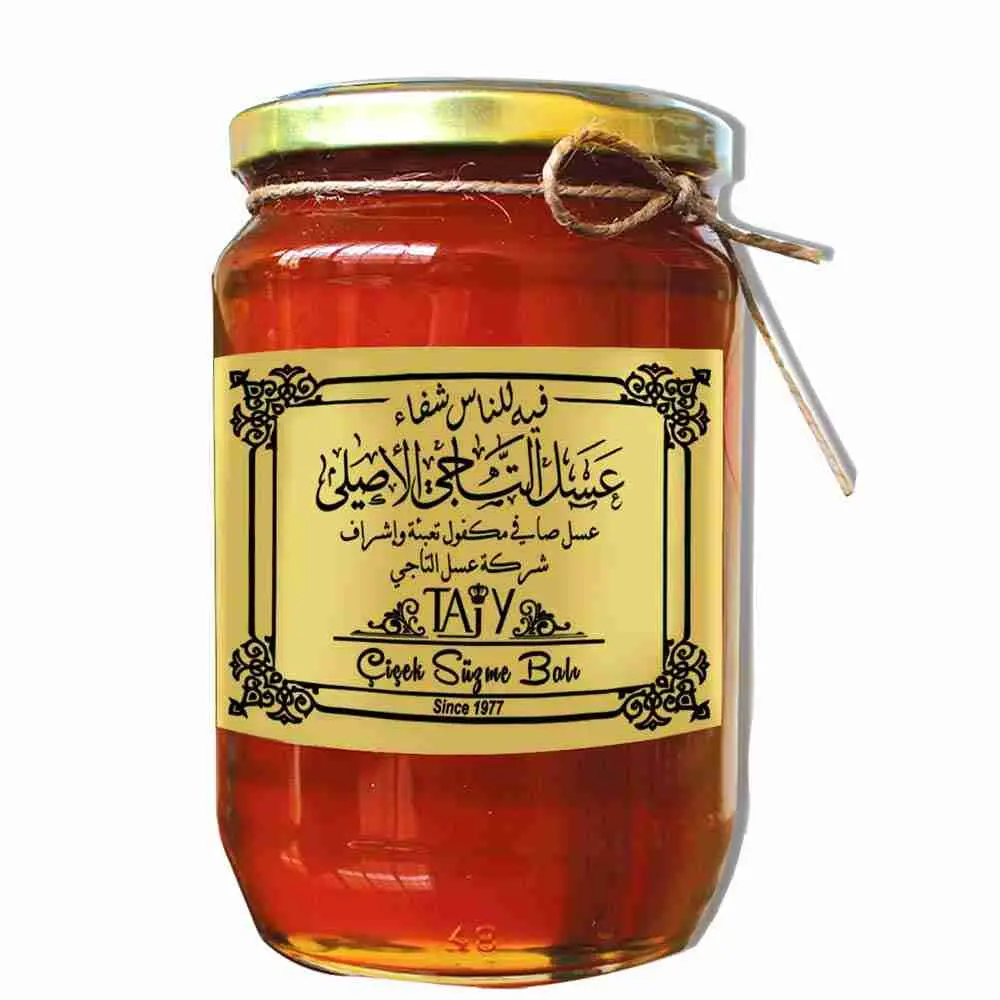 عسل الزهور الطبيعي الأصلي من TAJY – نكهة أصيلة وفوائد صحية مذهلة