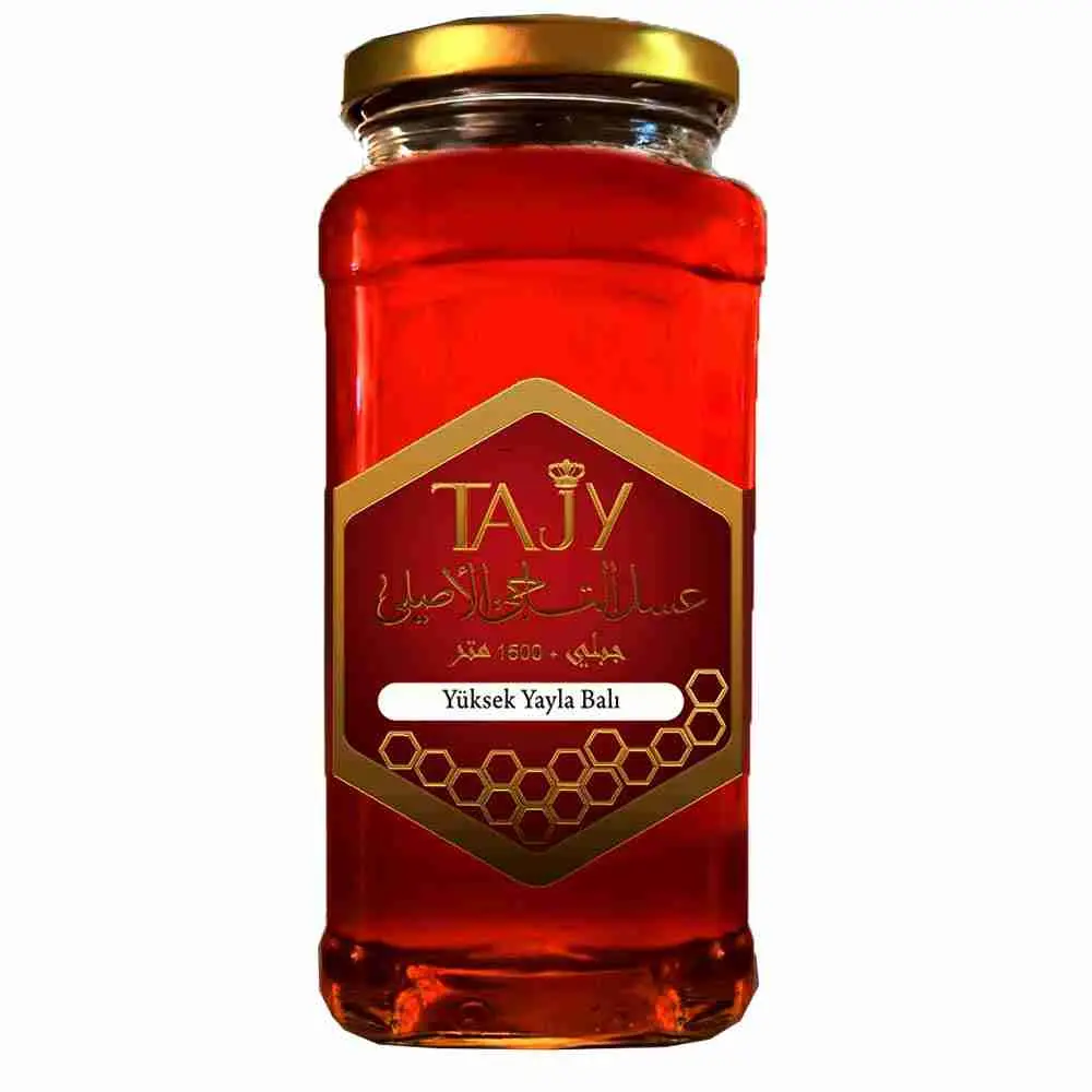 عسل التاجي الجبلي الأصلي TAJY – نكهة نقية من قمم الجبال وكنز للطاقة الطبيعية  475g
