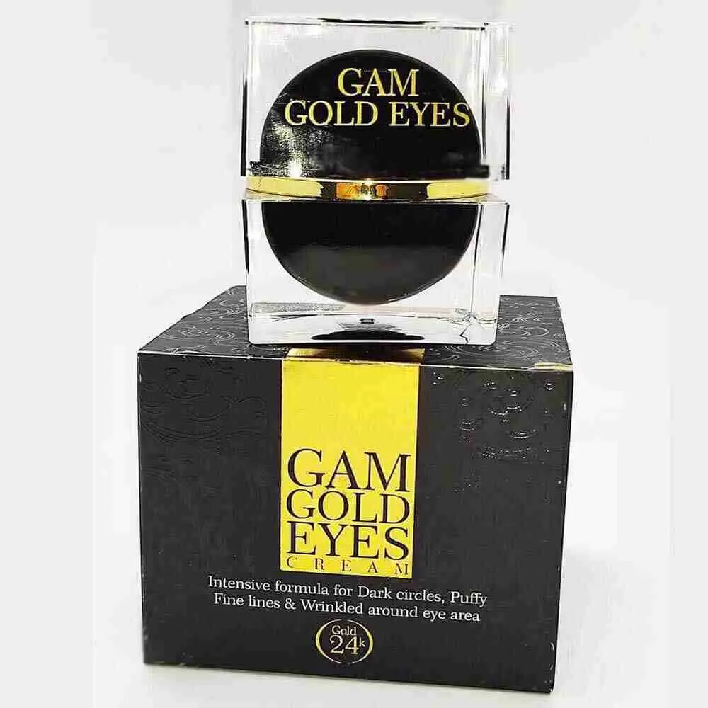 كريم جاما جولد بجزيئات الذهب للهالات والتجاعيد تحت العين 30مل - الصورة 4