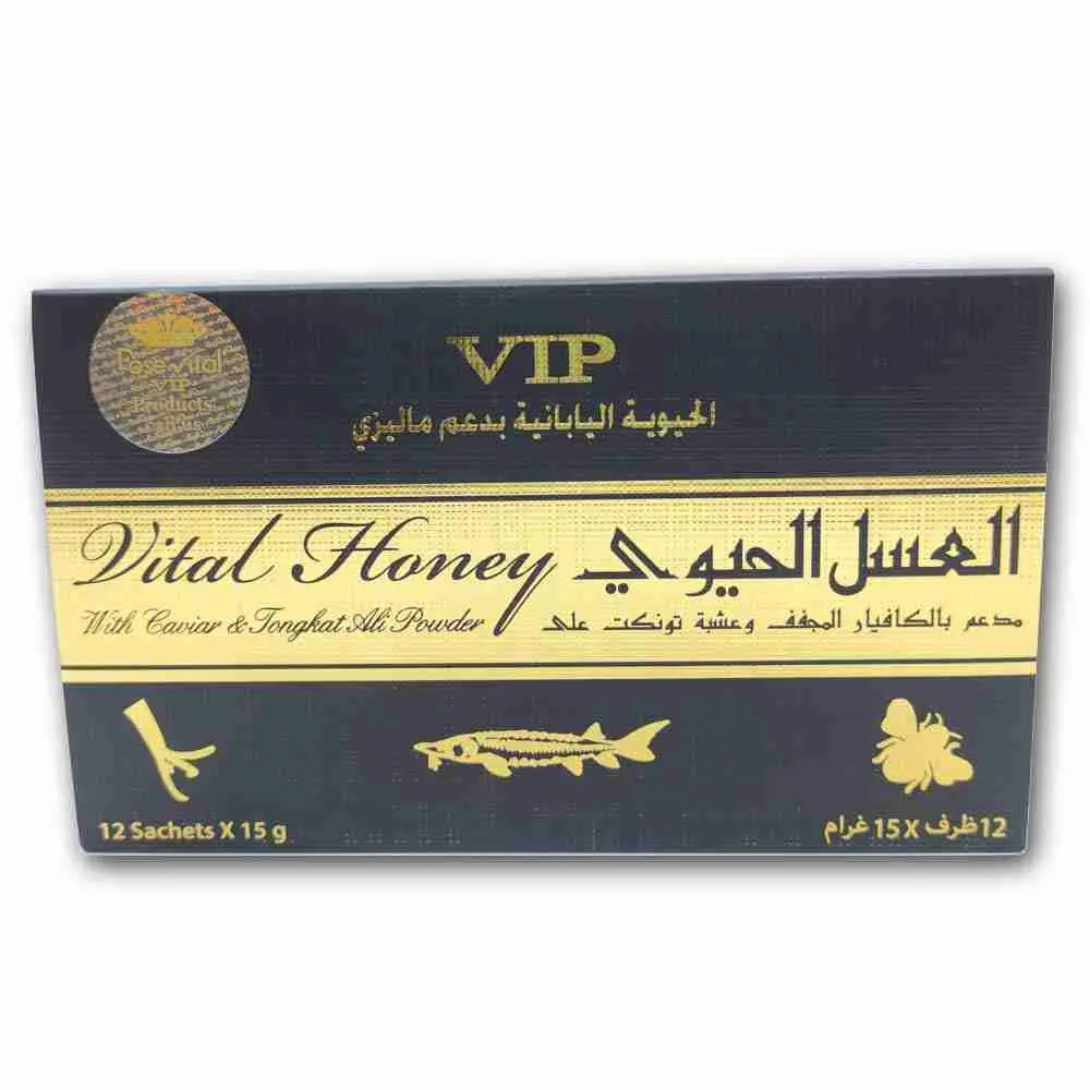 العسل الحيوي الماليزي بخلاصة العسل الجبلي والكافيار 12 ظرف × 15غرام - الصورة 2