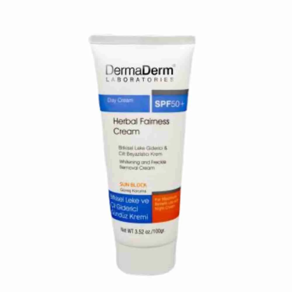+50 SPF كريم ديرما ديرم لتفتيح البشرة و إزالة التصبغات وحماية البشرة