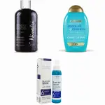 مجموعة شامبو القراص والثوم مع بلسم زيت الأرغان المغربي وسيرم بلو هير للعنابة بالشعر