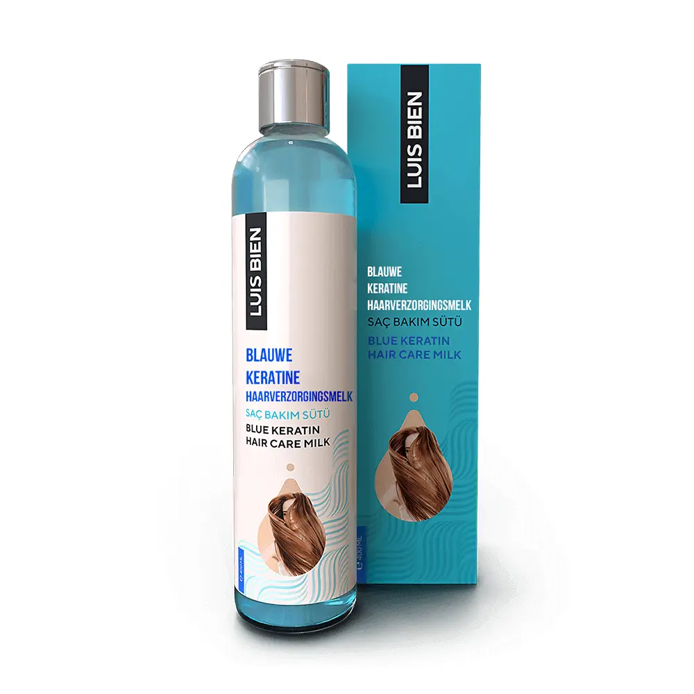 كيراتين أزرق بخلاصة الحليب 400 مل من لويس بيان