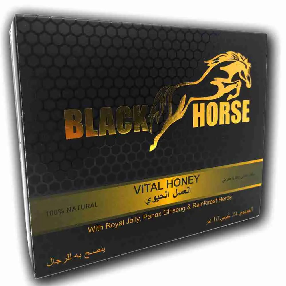 العسل الحيوي للرجال 24 ظرف × 15 جم - من Black Horse - الصورة 3