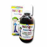 شراب زيت السمك والزنك للاطفال من نيوتريجين 200 مل – دعم أقوى للمناعة ونمو الدماغ وتطوّر صحي يومي