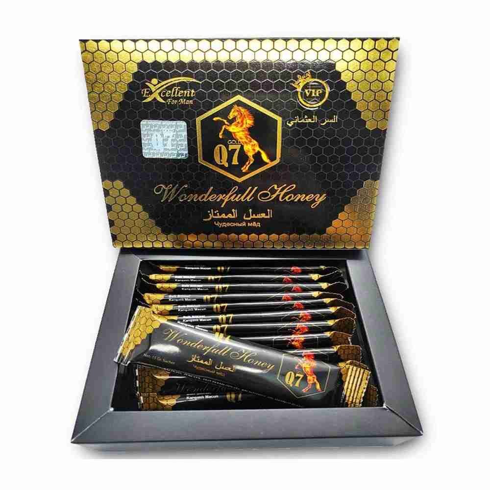 العسل الممتاز 15 جرام، 12 قطعة - من Q7 Gold