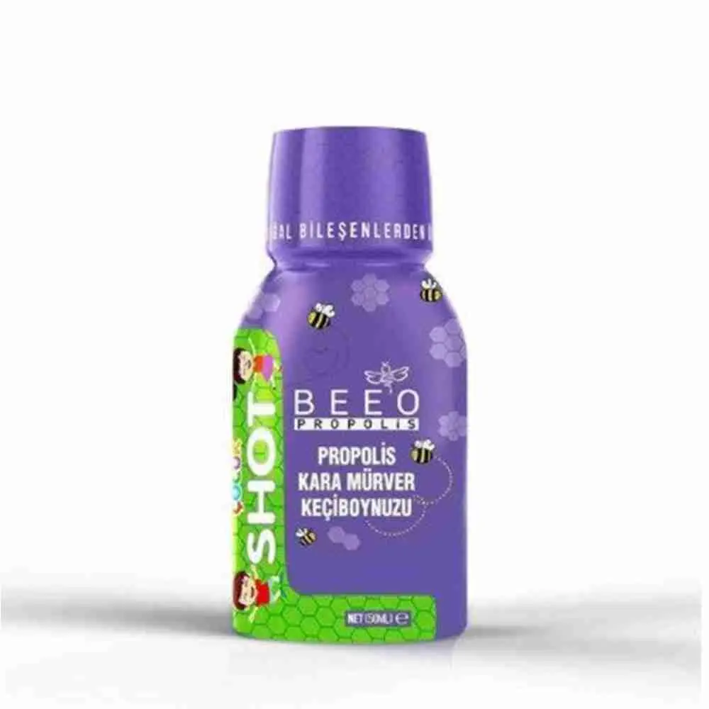 عسل النحل للاطفال (كاروب شوت للأطفال) 50 مل - من Beeo