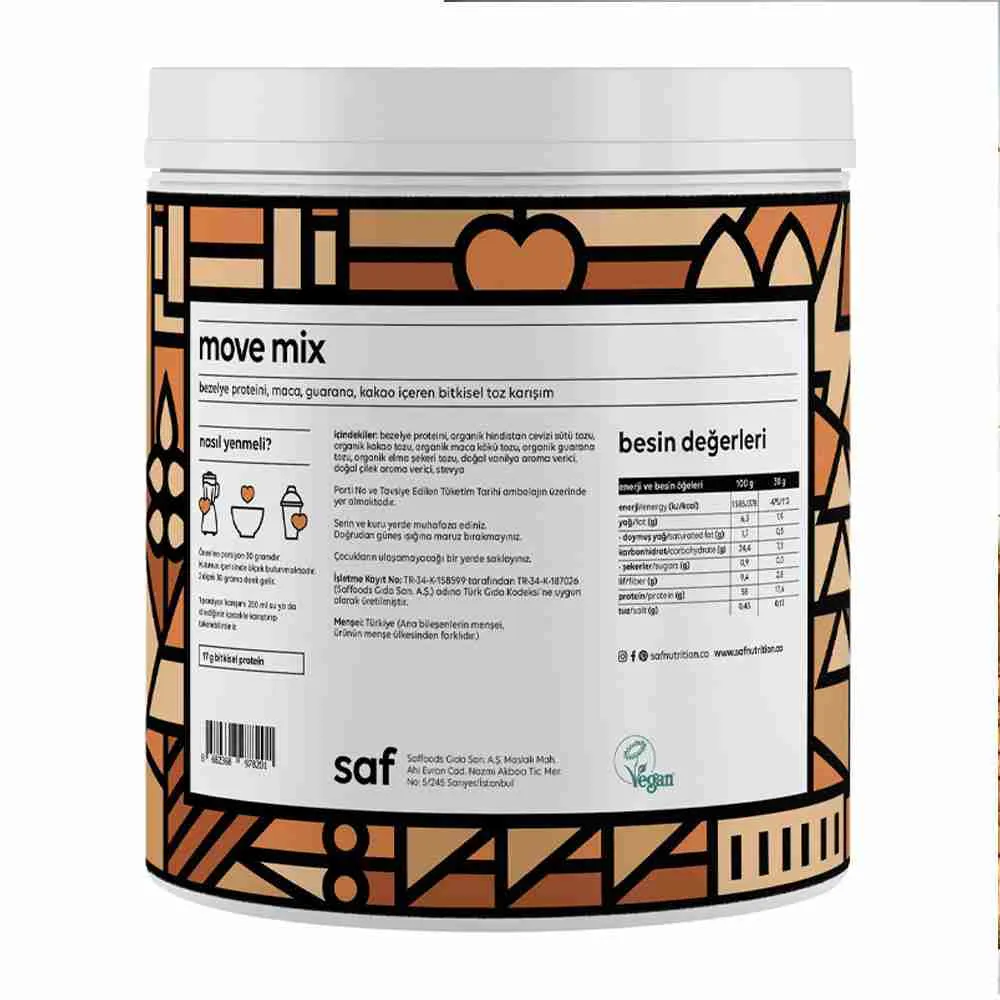 Protein powder Superfood Mix 360 Gr - Saf - الصورة 2