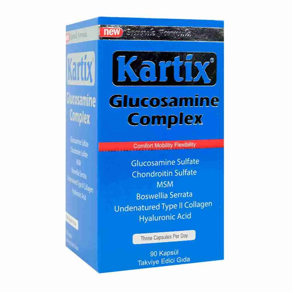 Kartix Glucosamine Complex – 90 كبسولة - الصورة 3