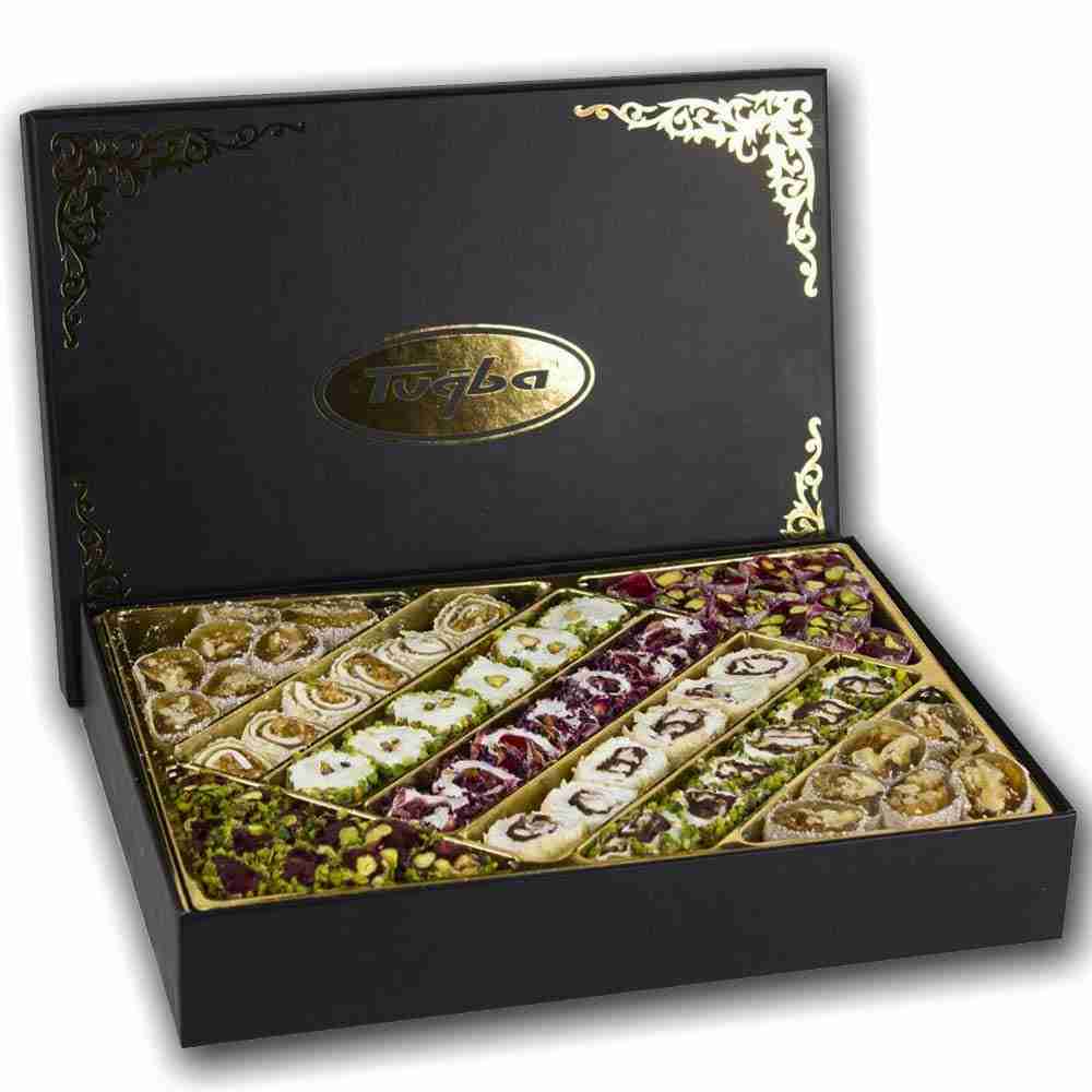 حلقوم تركي فاخر 710جم من أجود الأنواع التركيه داخل عبوة فخمة للمناسبات في رمضان