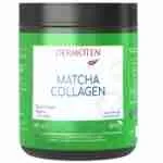 Dermoteen Collagen + Matcha + L-Carnitine Powder مع فيتامين C – تنحيف وحيوية للبشرة والشعر 300 جم
