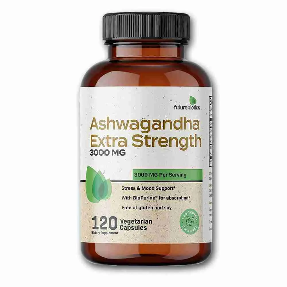 كبسولات الأشواجندا تركيز 3000 ملغم 120 كبسولة