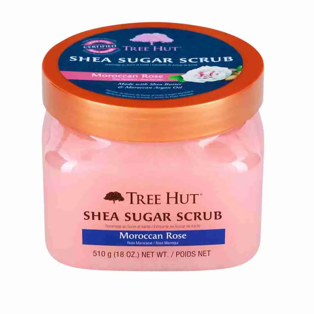 مقشر الجسم من تري هت بخلاصة الورد المغربي والشيا