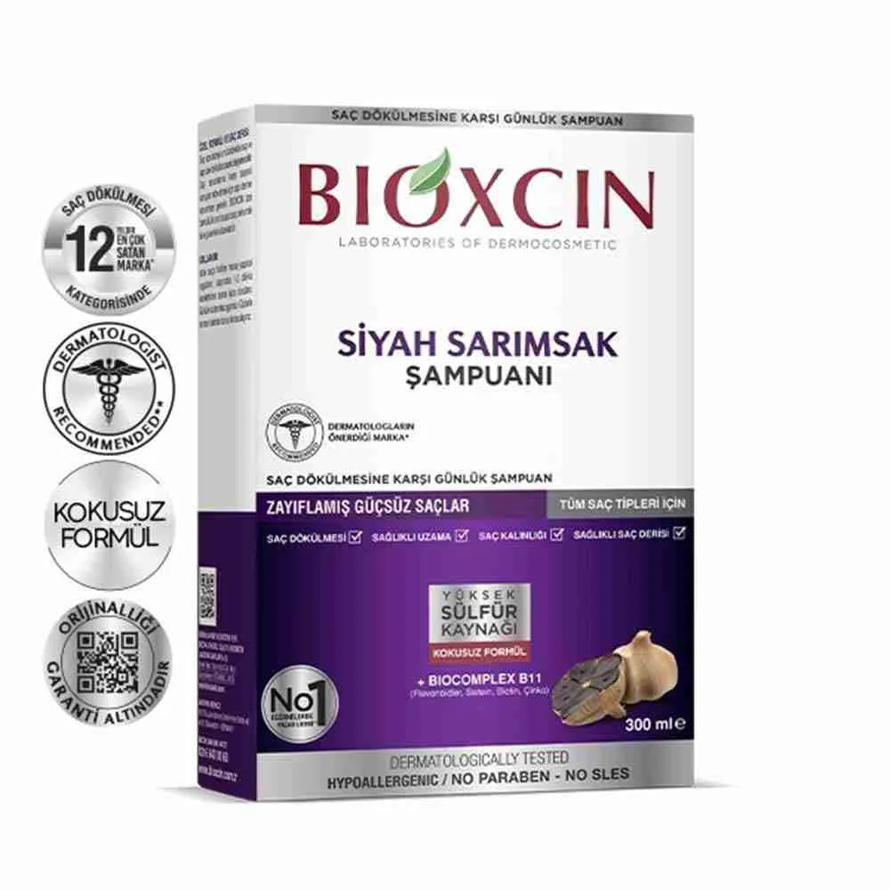 شامبو بخلاصة الثوم الأسود