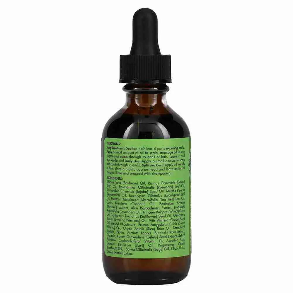 ميل( Mielle ) زيت تقوية فروة الرأس وعلاج رهيب للشعر بخلاصة إكليل الجبل والنعناع 59 ml - الصورة 2