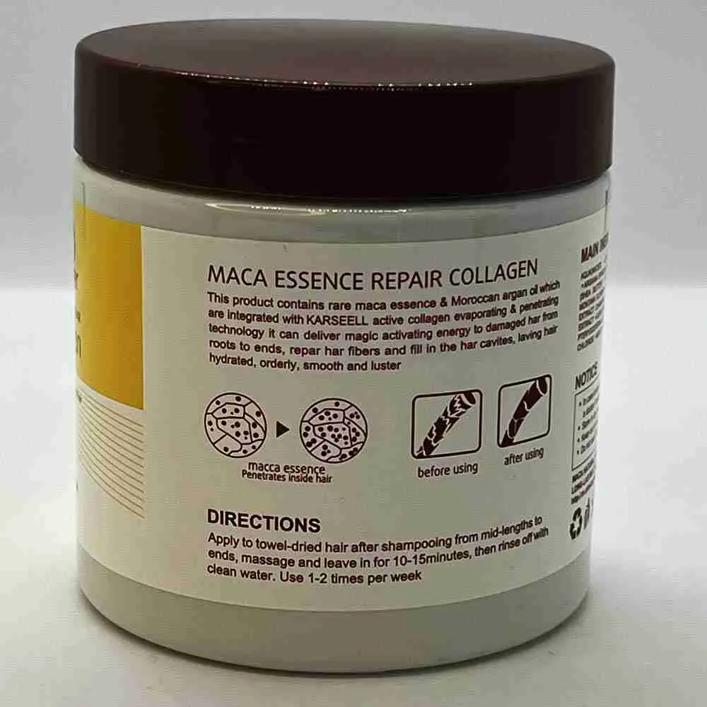 ماسك كارسيل الأصلي بالكولاجين لعلاج و فرد الشعر 500 ml - الصورة 6