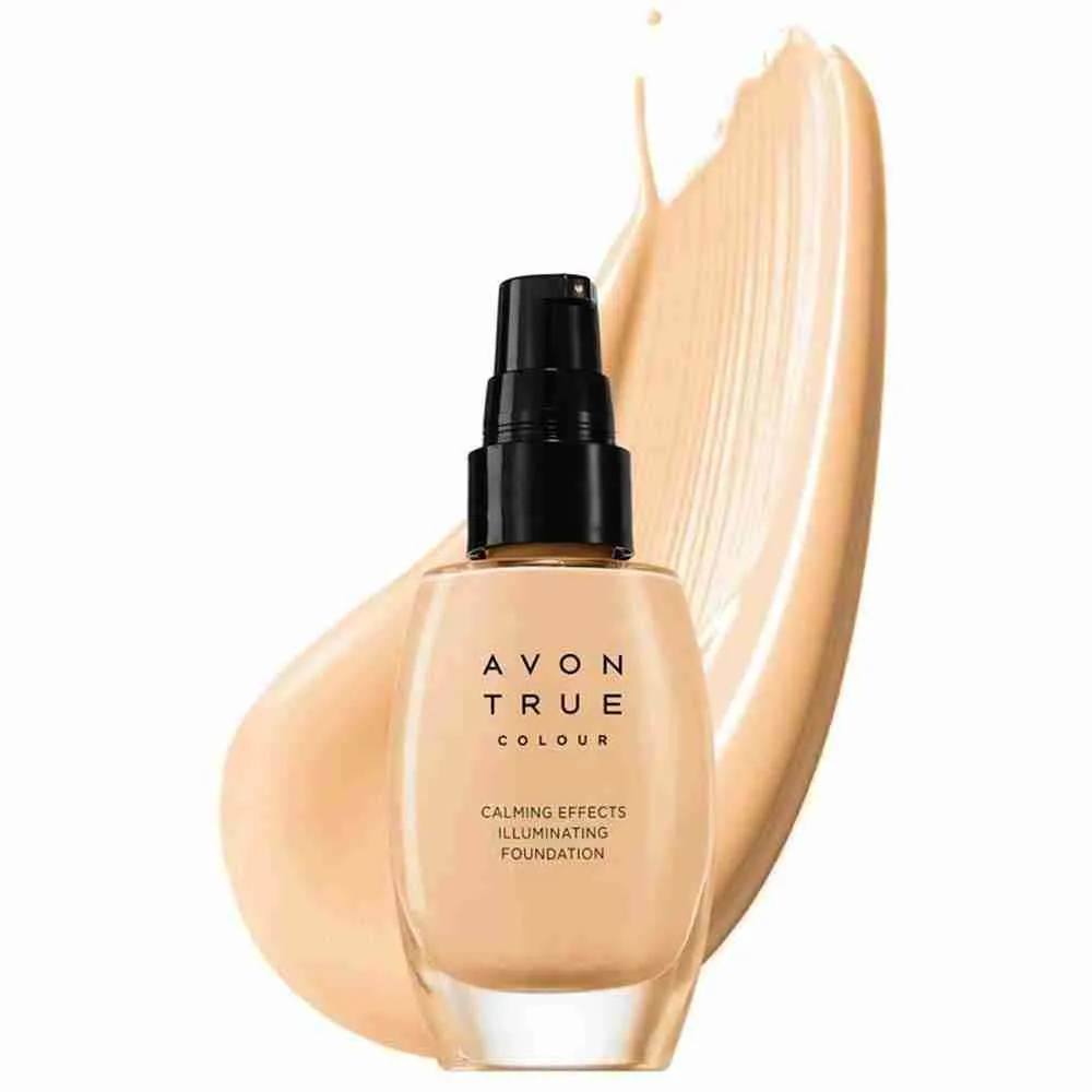 كريم rise and shine للترطيب مع Avon Foundation لتغطية خيالية - الصورة 3