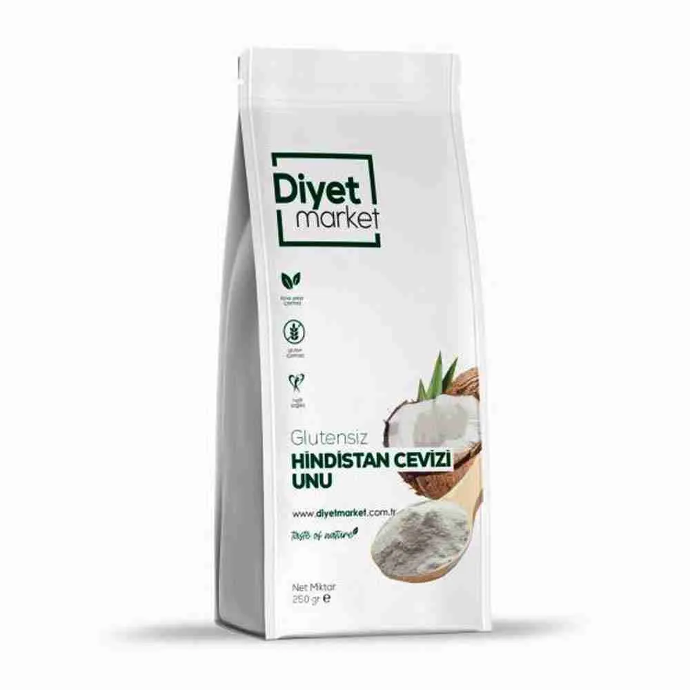 دقيق جوز الهند خالي من الغلوتين 250 جرام للرياضيين