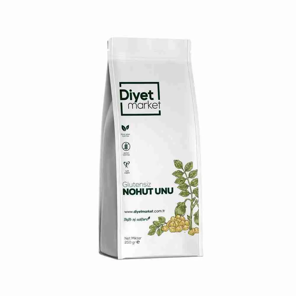 دقيق الحمص المطبوخ الخالي من الغلوتين 250 جرام