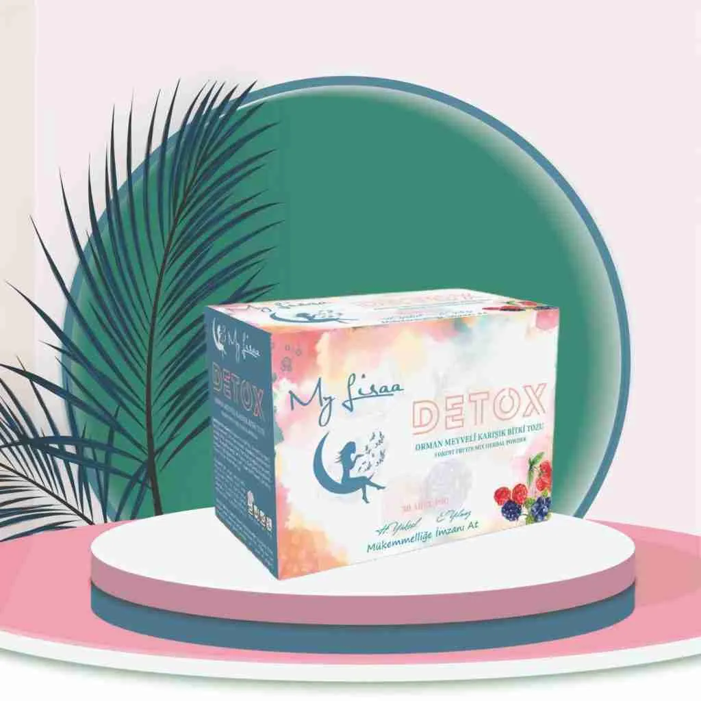 مسحوق الديتوكس للتنحيف والتخلص من السموم بطعم الفواكه من ماي ليزا 30 ظرف