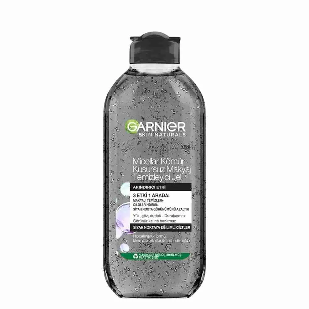 جل مزيل للمكياج بخلاصة الفحم 400 مل من غارنييه