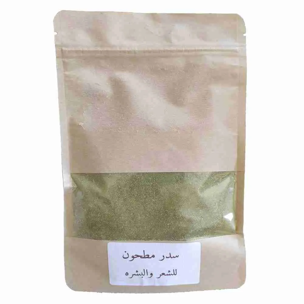 سدر مطحون للشعر والبشرة