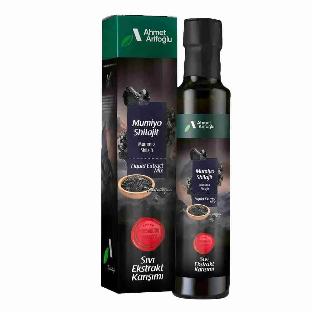 احمد اريف اوغلو موميو (شيلاجيت) مستخلص سائل 225 مل