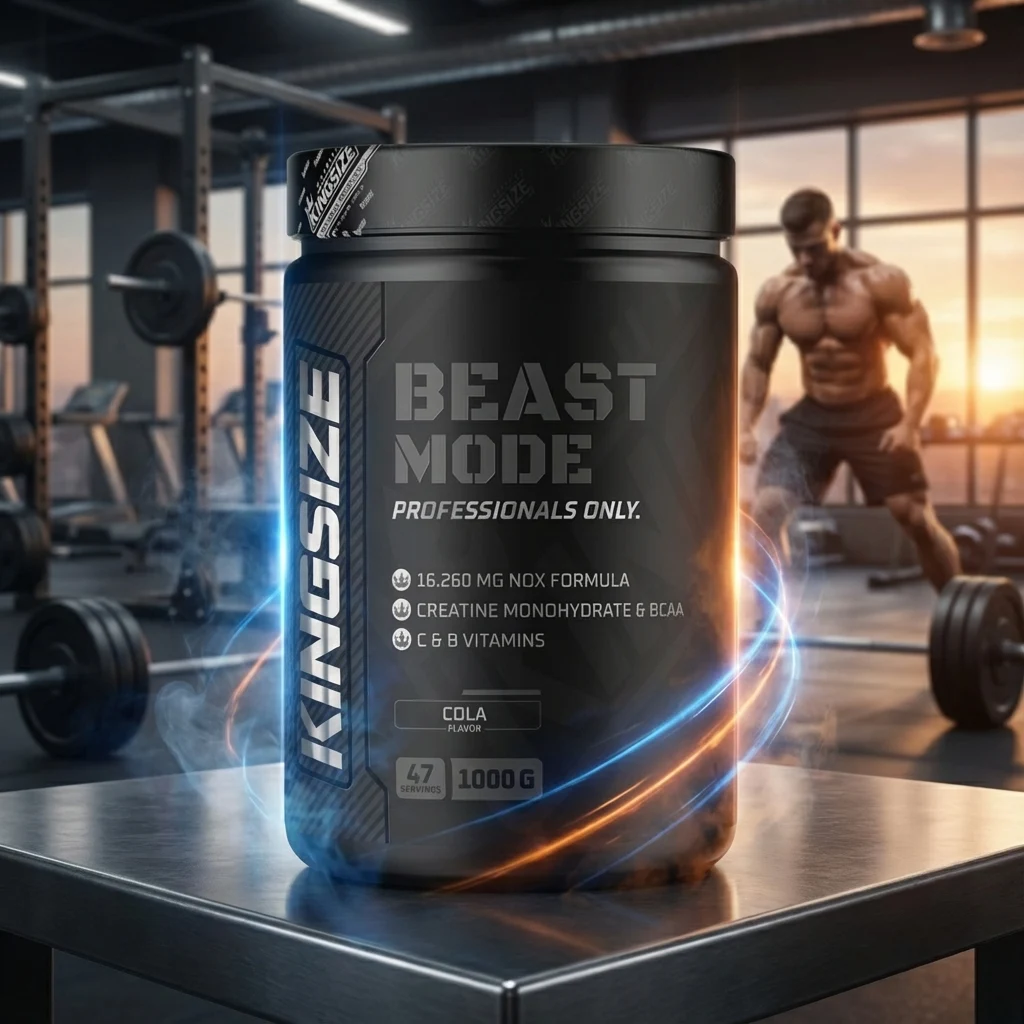 Kingsize Beast Mode: قوة استثنائية وأداء احترافي في كل جرعة
