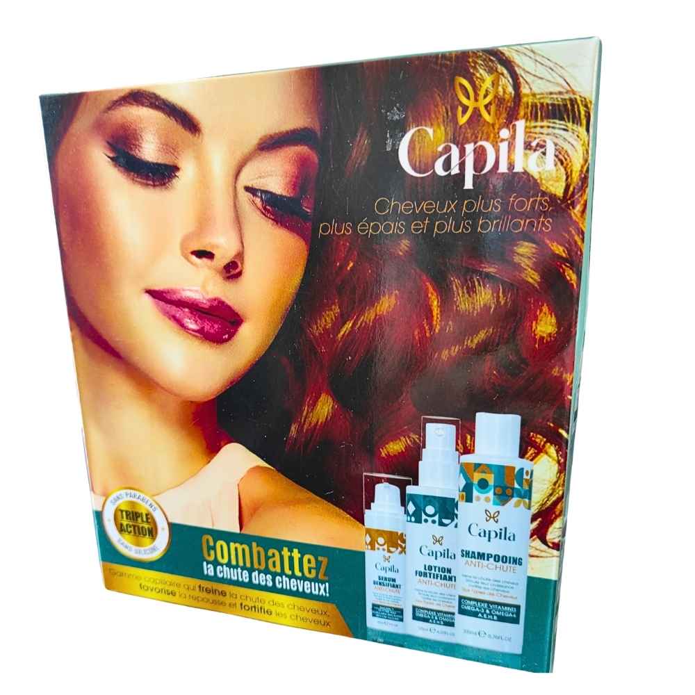 Capila Hair Therapy – المجموعة الأقوى لاستعادة كثافة وإيقاف تساقط الشعر - الصورة 3