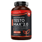 تستوماكس TestoMax 2.0 Nutravita  | دعم التستوستيرون والطاقة للرجال (210 كبسولة)