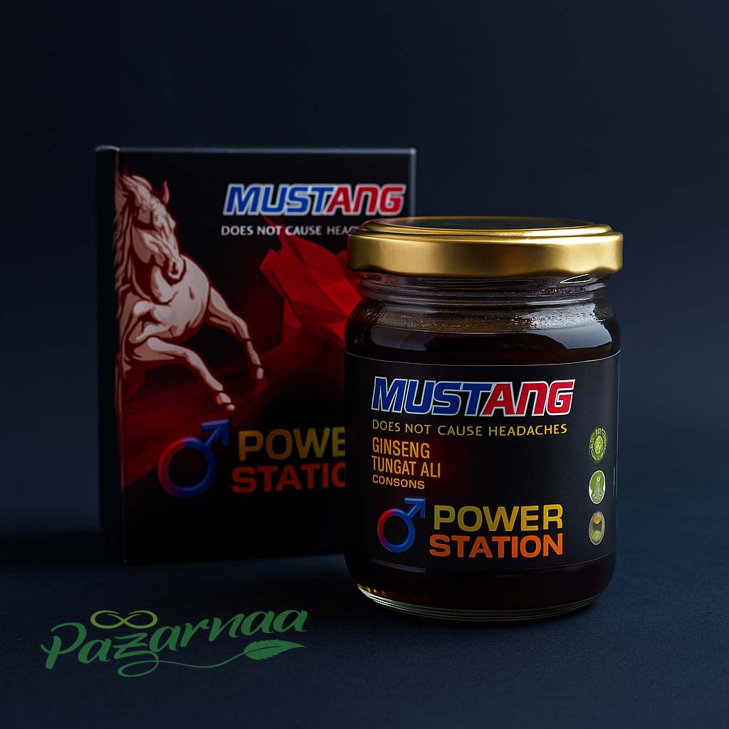 Mustang Power Station – عسل طبيعي لدعم الطاقة والقدرة الجنسية للرجال بطريقة آمنة ومتوازنة