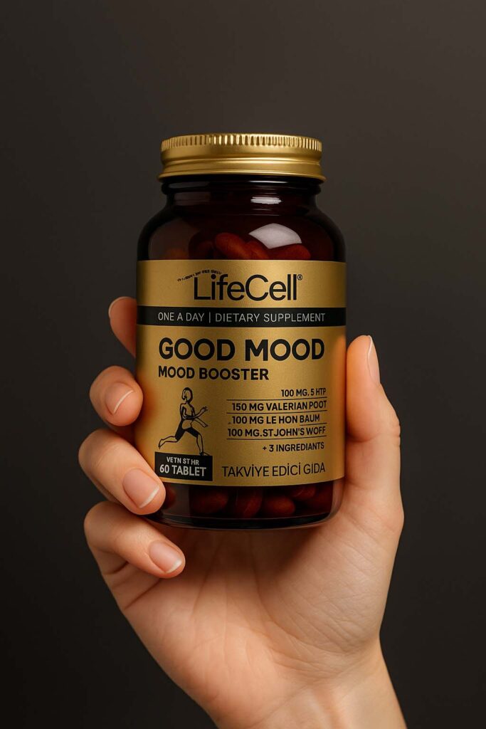 LifeCell Good Mood – دعم طبيعي متوازن للهدوء، صفاء الذهن، واستقرار المزاج اليومي- 60 قرص