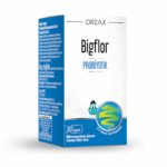 Orzax Bigflor Probiyotik 30 Kapsül – مكمل بروبيوتيك تركي قوي لتنظيم الهضم ودعم المناعة والجهاز الهضمي من أورذاكس 30 كبسولة