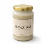 العسل الأبيض الكريمي التركي الأصلي 850 غرام – من يلايلا أرضروم | كريمي الملمس، نادر الإنتاج