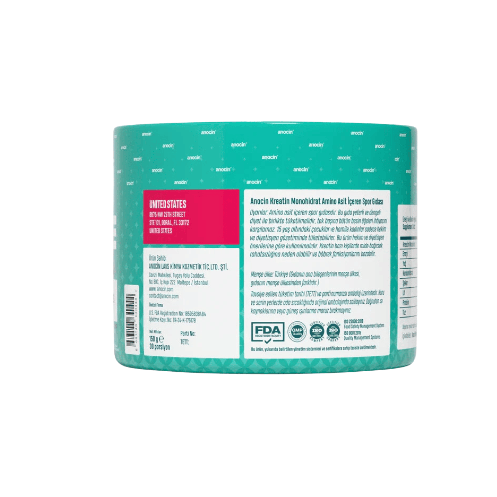 Creatine Monohydrate 150g – أفضل مكمل كرياتين مونوهيدرات لزيادة القوة والأداء | 30 جرعة – American Fitness Series - الصورة 3