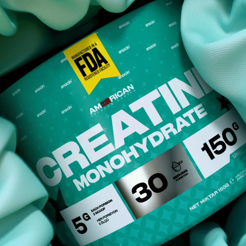 Creatine Monohydrate 150g – أفضل مكمل كرياتين مونوهيدرات لزيادة القوة والأداء | 30 جرعة – American Fitness Series - الصورة 4