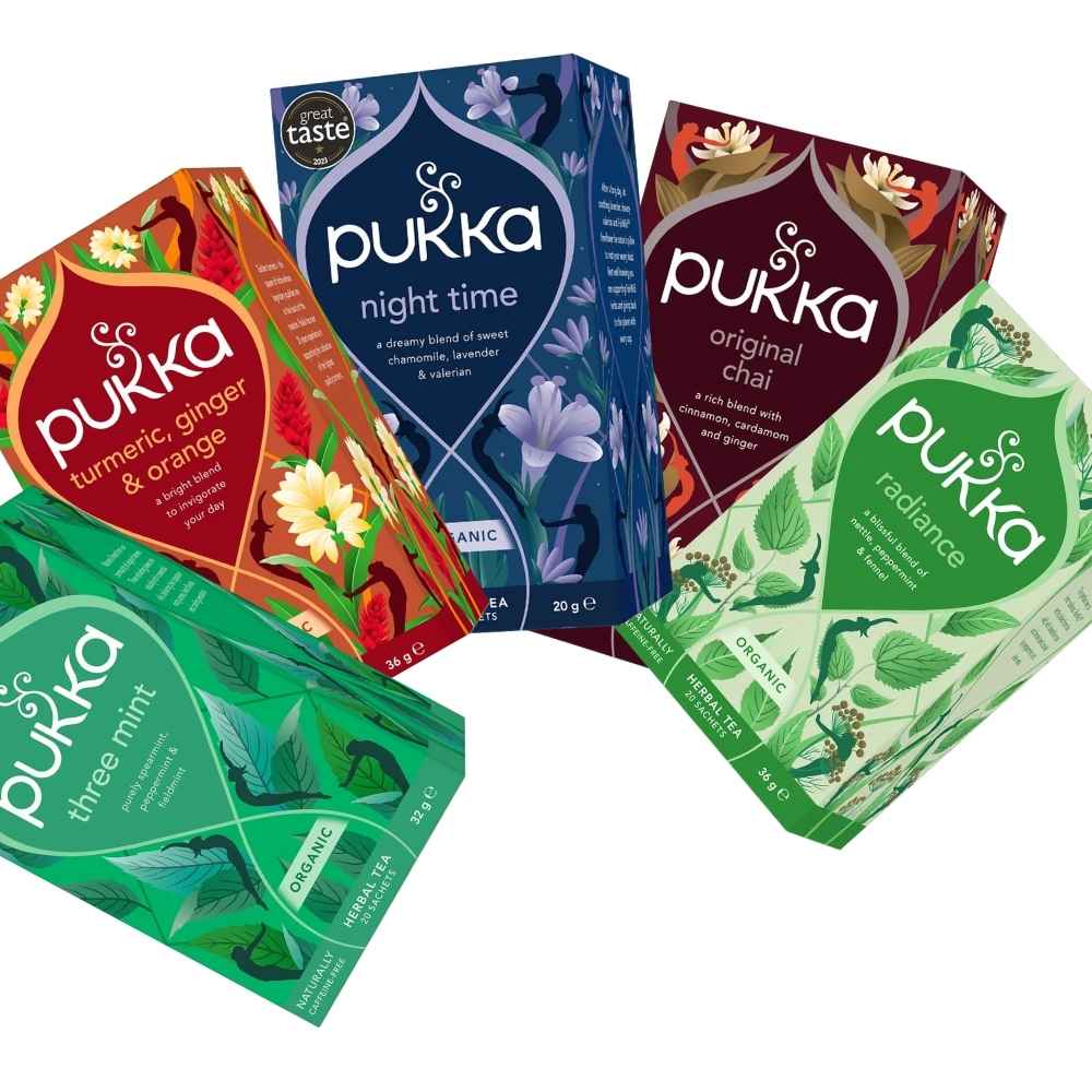 باقة شاي بوكا العضوي