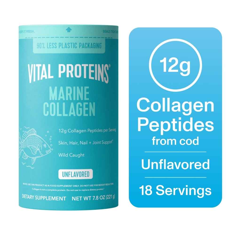 كولاجين بحري Vital Proteins الأصلي 221g