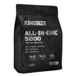 كينج سايز أول إن kingsize all in one وان 5 كيلو | بروتين زيادة الوزن والعضلات بـ54 جم بروتين و5 جم كرياتين للجرعة
